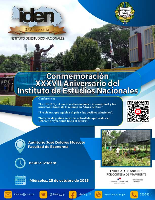 Conmemoración XXXVII Aniversario del Instituto de Estudio Nacional