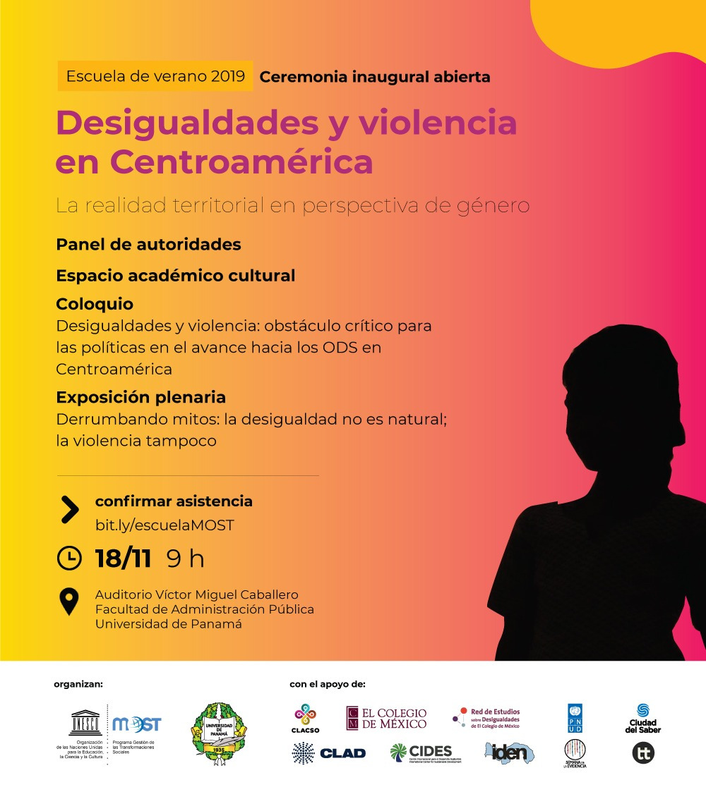 Escuela de Verano 2019 - Desigualdades y Violencia en Centroamerica