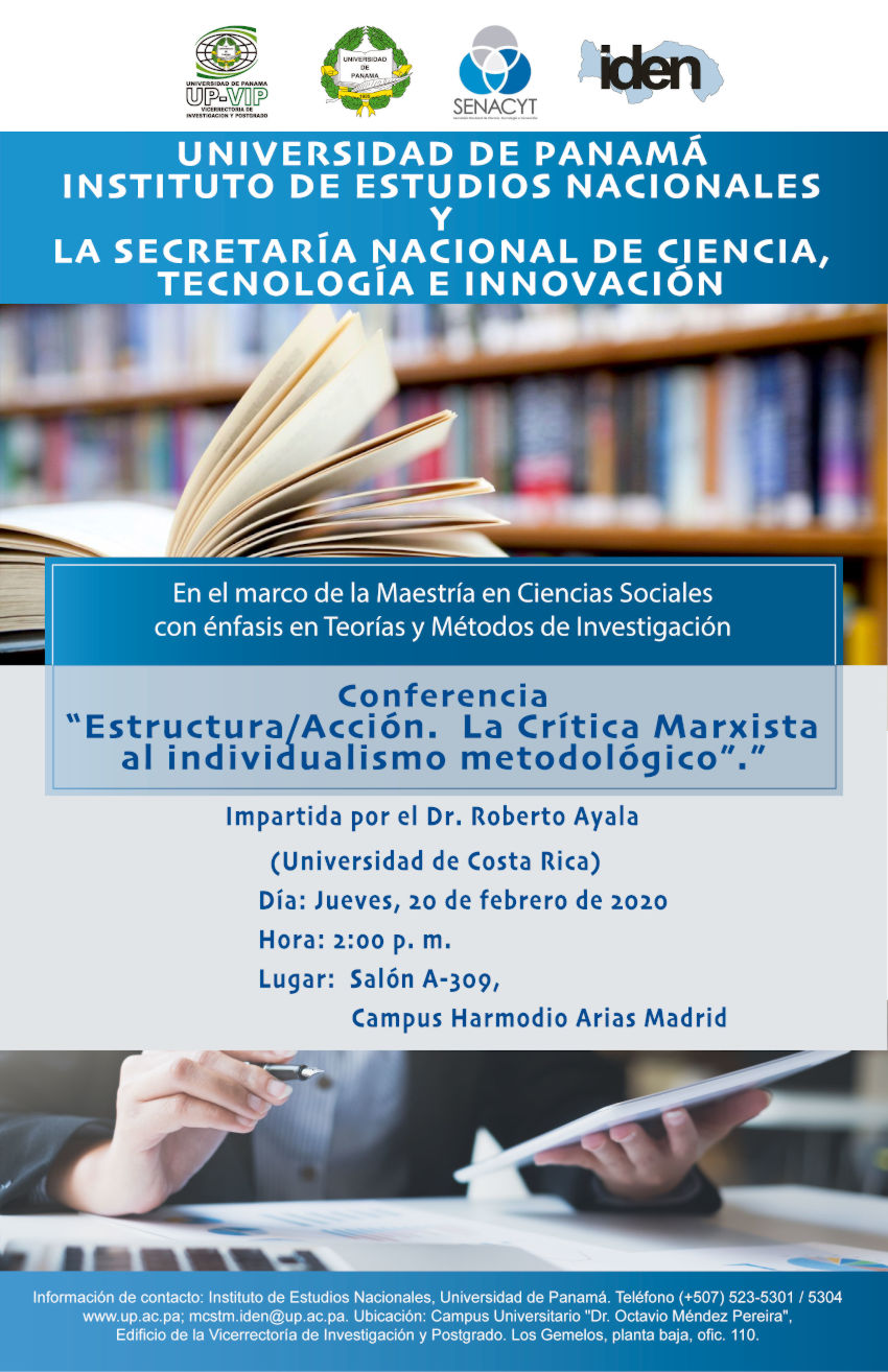 Conferencia: La crítica marxista al individualismo metodológico
