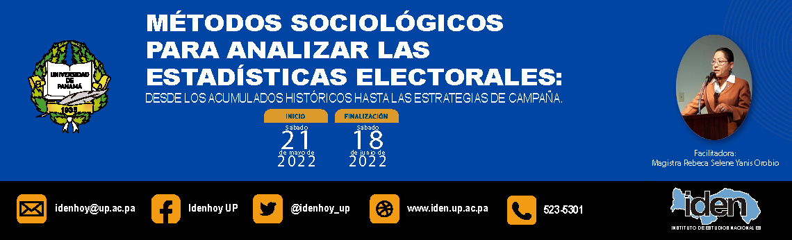 Slide: Métodos sociológicos para analizar las estadísticas electorales: desde los acumulados históricos hasta las estrategias de campaña