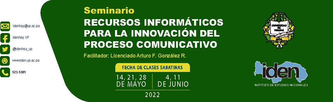 Slide: Seminario Recursos Informáticos para la Innovación del Proceso Comunicativo