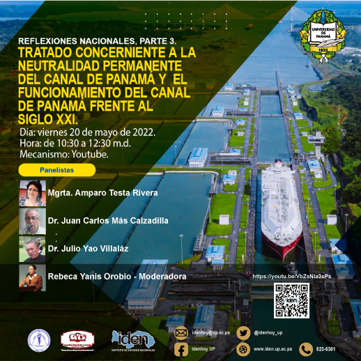 afiche-Parte III: TRATADO CONCERNIENTE A LA NEUTRALIDAD PERMANENTE DEL CANAL Y AL FUNCIONAMIENTO DEL CANAL DE PANAMÁ FRENTE AL SIGLO XXI