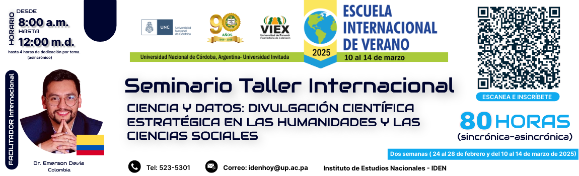 Seminario Taller Internacional.