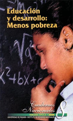 Educación y desarrollo: Menos POBREZA - Cuadernos Nacionales