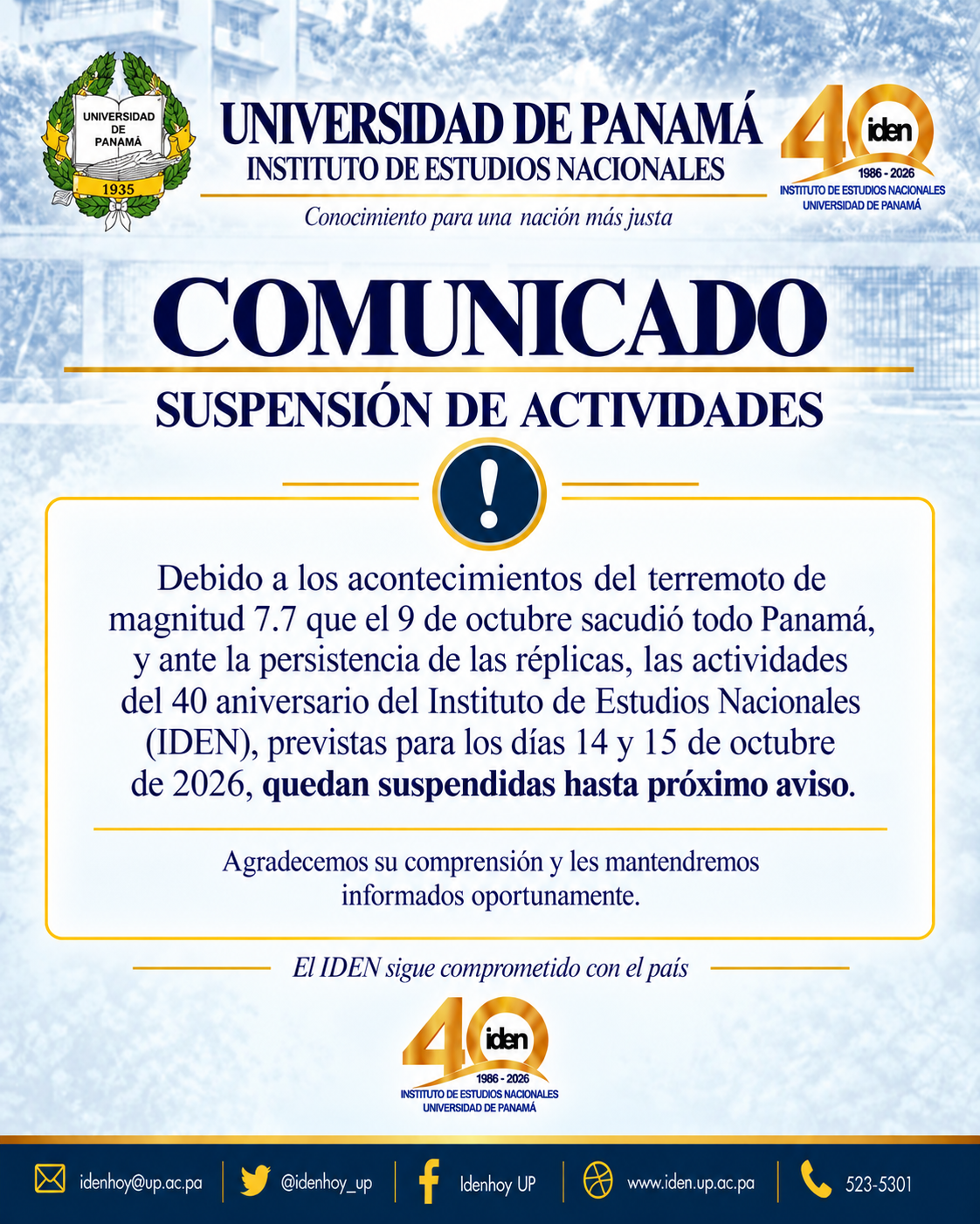 suspensión 