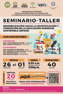 Sensibilización hacia la investigación y formación de la educación superiorsostenible. (SIFESS)