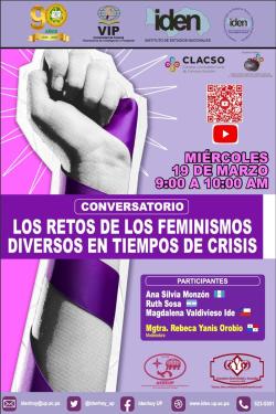 Conversatorio: Los Feminismos en tiempos de crisis