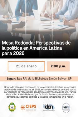 Perspectivas de la política en América Latina para 2026