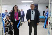 Corte de Cinta en Inauguran Salón de Investigadores